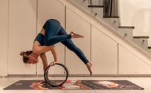 Load image into Gallery viewer, MANDALA PU YOGA WHEEL