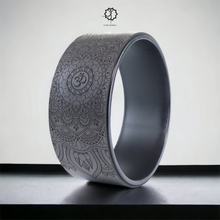 Load image into Gallery viewer, MANDALA PU YOGA WHEEL