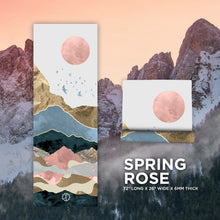 Load image into Gallery viewer, SPRING ROSE YOGA MAT
