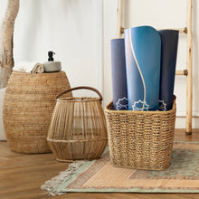 Load image into Gallery viewer, FLOW MANILA ECO BASKET - YOGA MAT PROPS ORGANIZER
